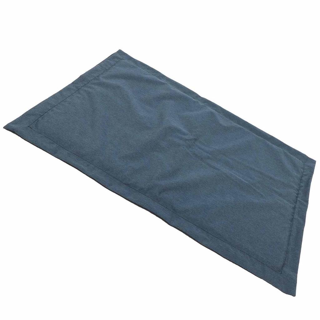 Pet Sleeping Mat AntiBite Universal Washable Waterproof Pads Soft Mattress for Dogs Cats(Navy Blue L)