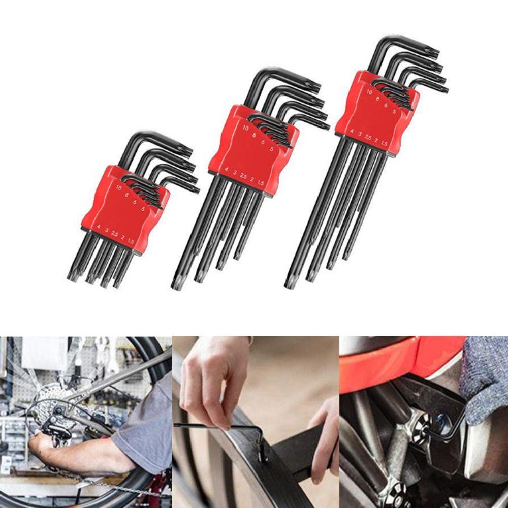 High-strength Double-End Screwdriver Hex Wrench Repair L Type Hex Wrench  Allen Key Set