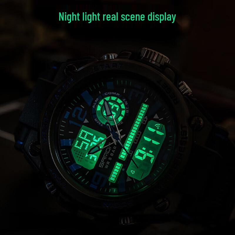 SANDA 6024 Men's Digital Sports Watch