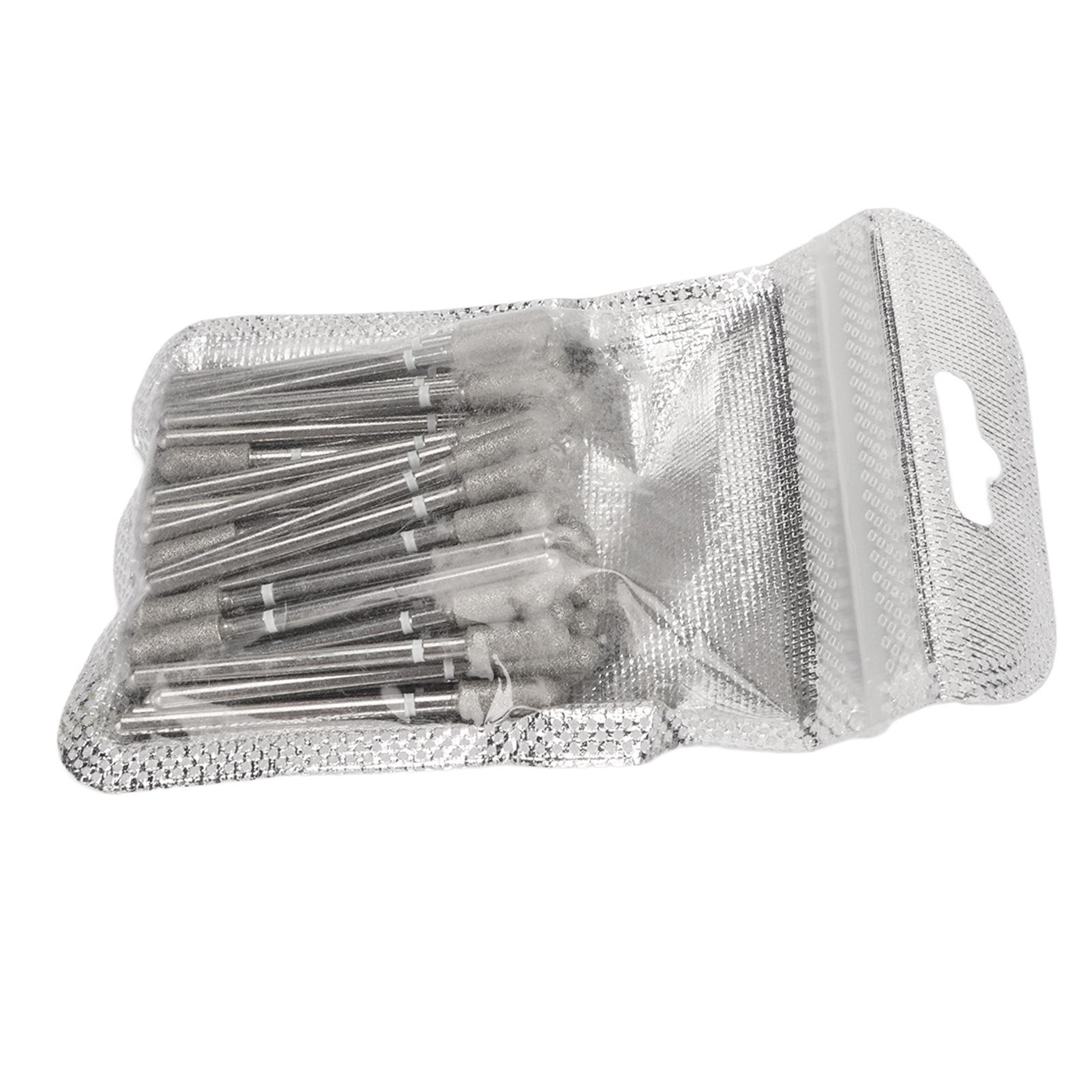 

50 шт. сверл для ногтей, удаление акрилового геля, грубая поверхность, сильная твердость, алмазный песок, кутикула