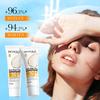 1PC Rice Puree Sunscreen, UV-Protective Sunscreen,Refreshing And Non-Greasy,Waterproof And Sweat-Pro