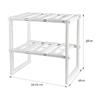 Supretto Universal Sliding Storage Shelf-rack (8218)