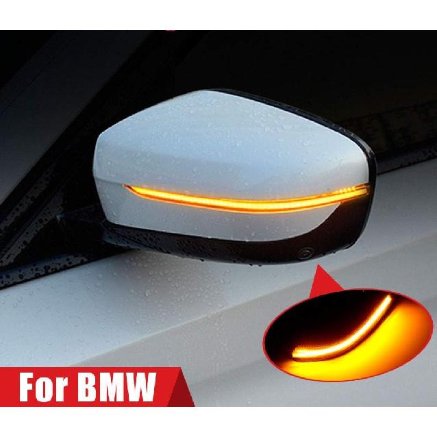 Smoked Lens Dynamic LED Side Mirror Turn Signal Light Indicator For BMW 3 5 6 7 8 Series G11 G12 G14 G15 G16 G20 G30 G38 M5 F90,Left Hand Drive