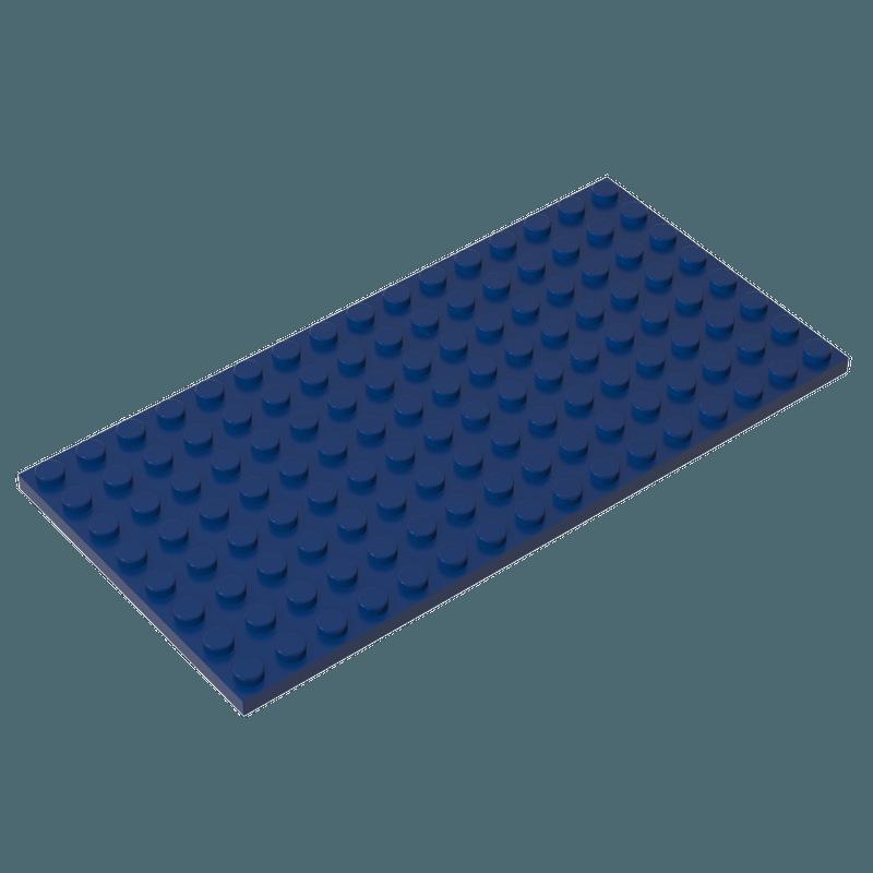 50g Small Particle Building Blocks: 8x16 Thin Plate Brick Accessories