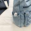 Denim Crossbody Bag for Women with Multi - Pockets & Quilted Detail, Lightweight & Stylish Shoulder Purse