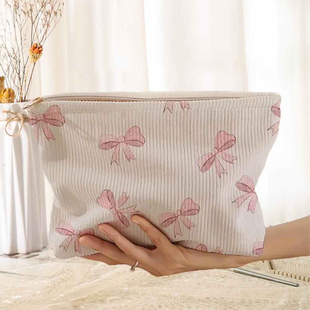 Pouch Printed Makeup Organizer Case Multifunctional Cosmetic Bag For Gift Organizer On-The-Go