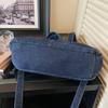 Vintage Denim Tote Bag Women Shoulder Bag Handbag
