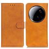 For Xiaomi 15 Ultra Case Cowhide Texture Leather Wallet Stand Phone Cover
