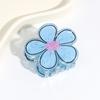1pc Manga flower hair clip, girlish style, disheveled temperament, grabbing clip, internet celebrity, large shark clip