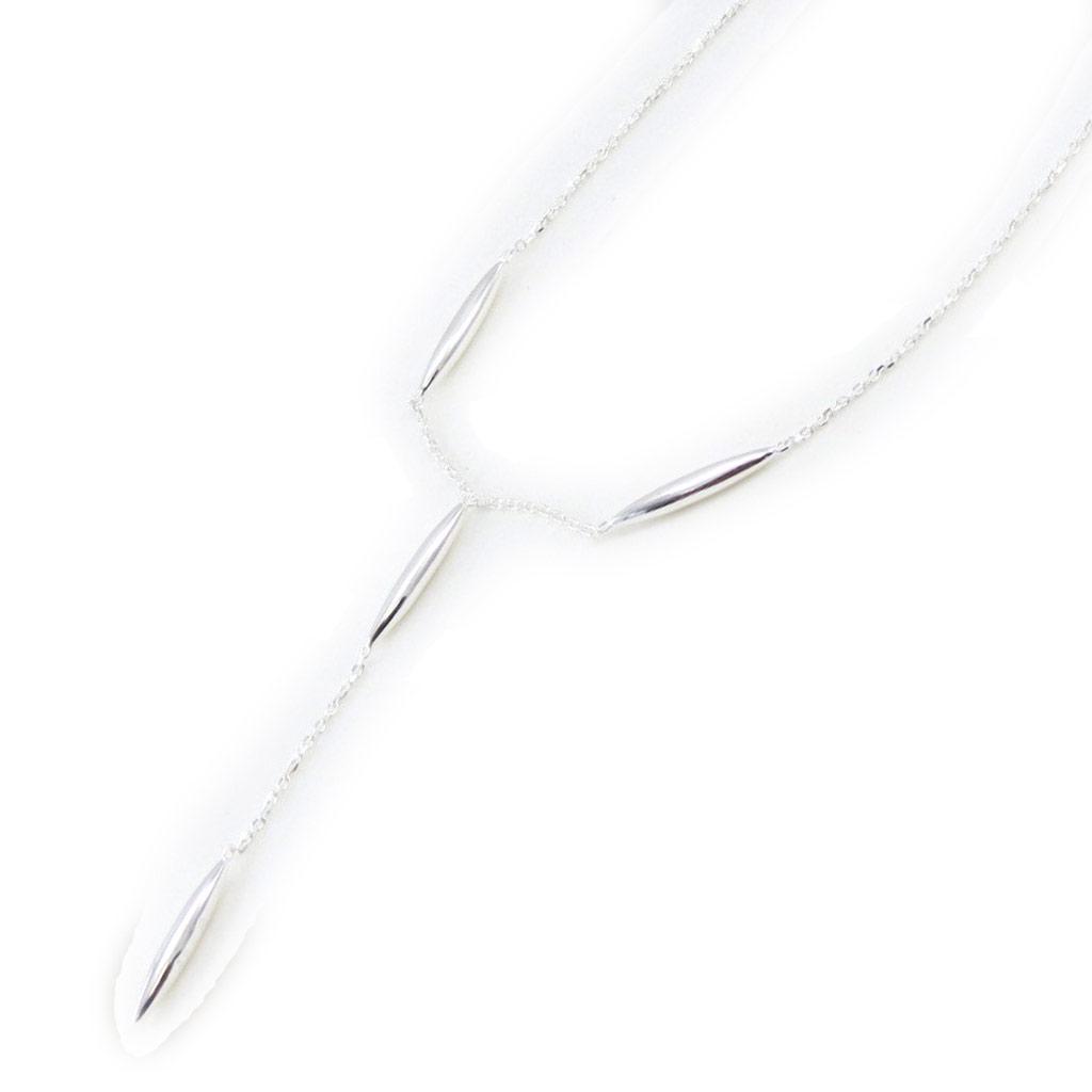 Les Trésors De Lily [I5206] - Silver 'Choreography' Silver Necklace - 8.5 Cm