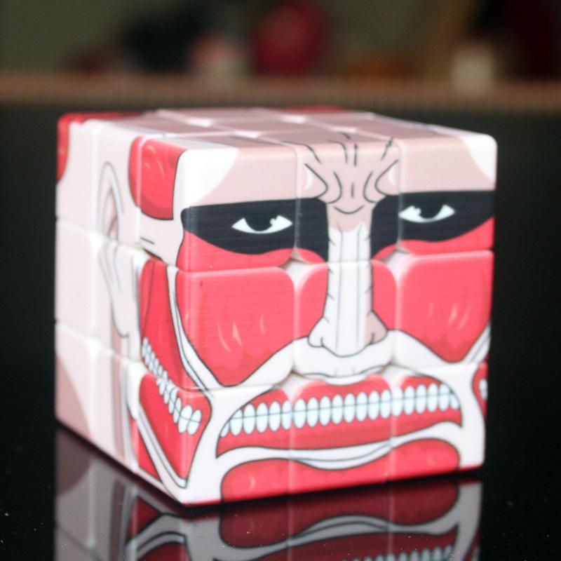 3x3x3 3D Printing Magnetic Speed Cubo Titan Corus Magnet Professional Magic Cube Puzzle Magico Fidget Toy