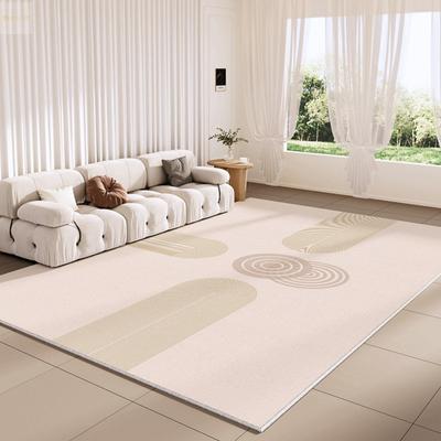Modern Minimalist Sofa Bed Side Rug Waterproof Shockproof Slip Resistant Stain Resistant Washable Home Decor Accessories