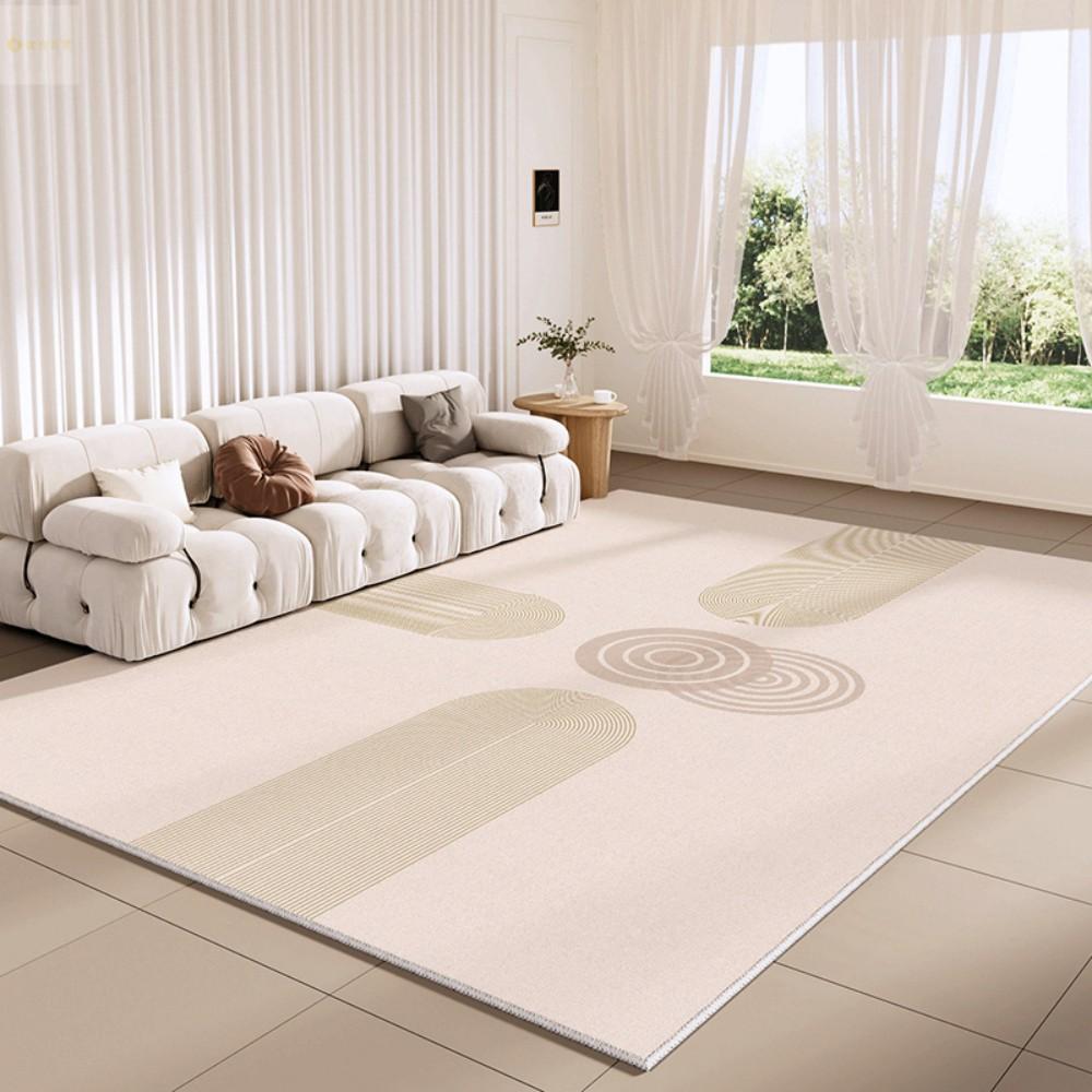 Modern Minimalist Sofa Bed Side Rug Waterproof Shockproof Slip Resistant Stain Resistant Washable Home Decor Accessories