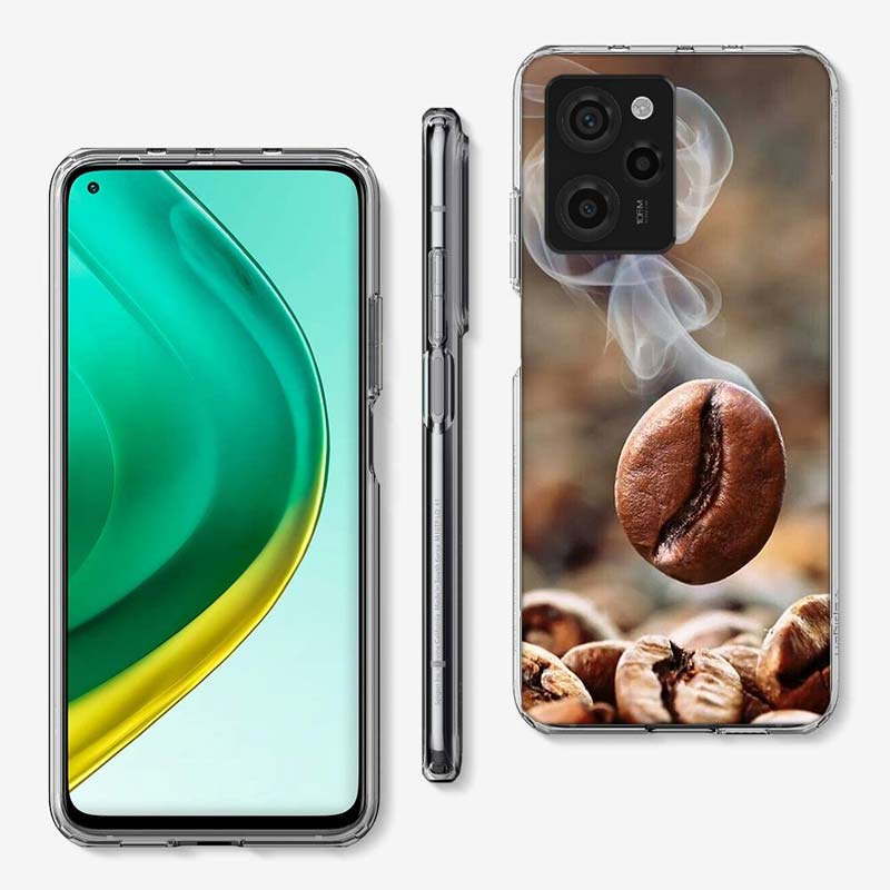 Newly Baked Coffee Beans Cover Phone Case For Xiaomi Poco M8 M7 M6 M4 M3 X7 X6 X4 Pro F7 Ultra M5S Mi 14 14T 15 15T 12T 10T Pro
