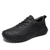 Men's Handmade Casual Leather Shoes Large Size 39-46