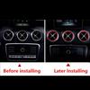 Air Vent Rings A/C Vent Ring For 2012-2015 For Mercedes-Benz B Class