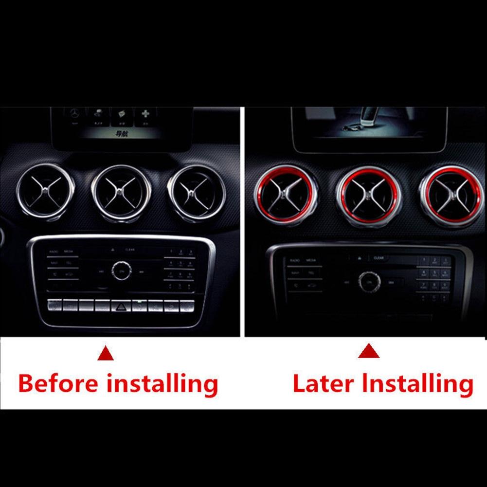 Air Vent Rings A/C Vent Ring For 2012-2015 For Mercedes-Benz B Class