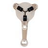 4 in 1 Jar Opener Adjustable Stainless Steel Lid Remover Manual Can Opener for Kitchen Jars Bottles Cans Khaki