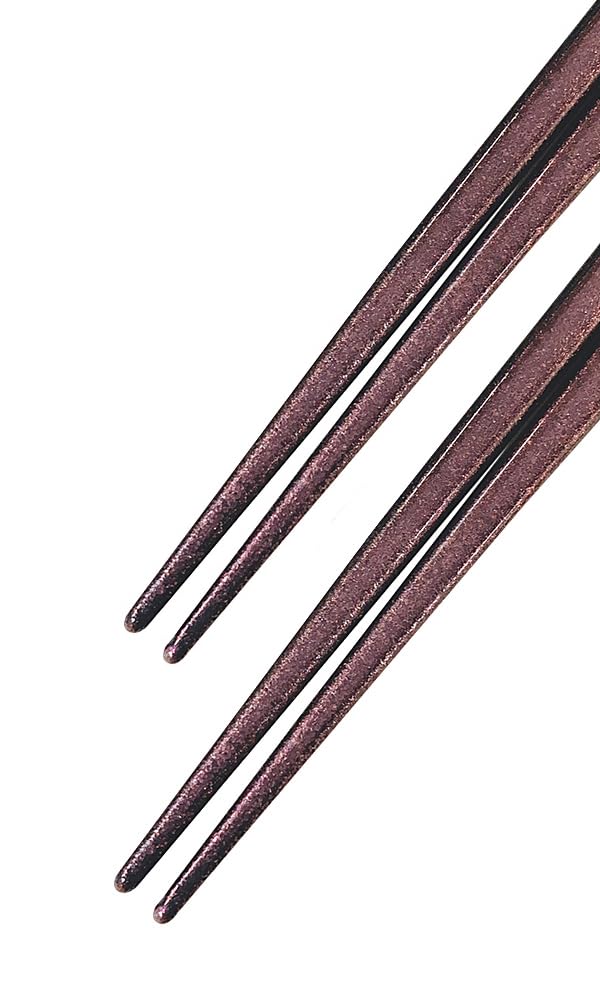 Couple Silver Cherry Unisex with Design Paulownia Box and Ancient Grandma Chopsticks, Blossom, Purple, Size, Wrapping, Ancient, Celebration, Present,