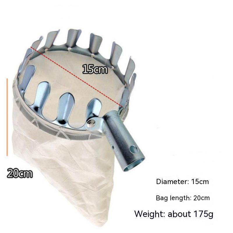Metal Fruit Picker Orchard Gardening Apple Peach High Tree Picking Tools Fruit Catcher Collector Gardening Tools