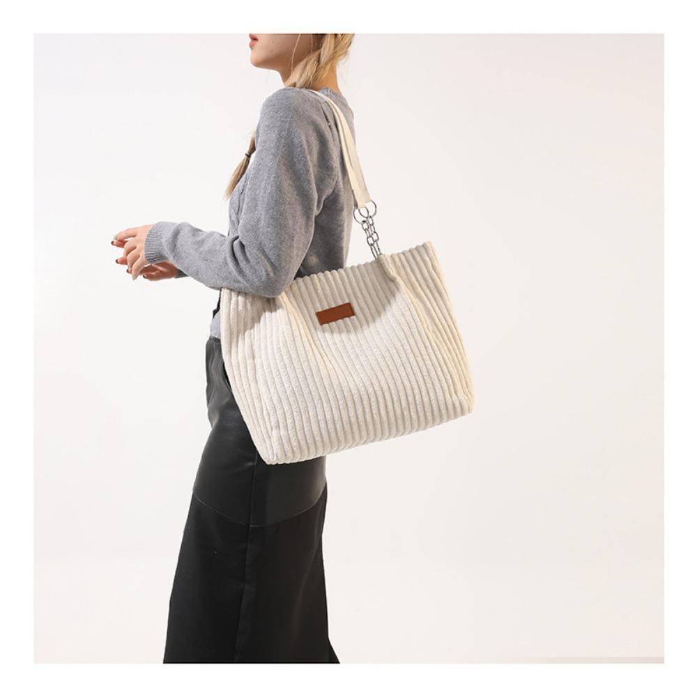 Large Capacity Ladies Handbag,Fashion Simple Shoulder Bag Casual Armpit Tote Women's Bags