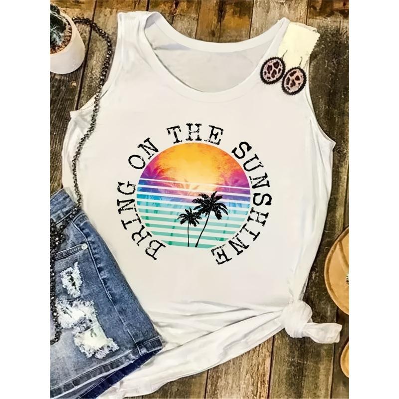 

Женская футболка с принтом и подтяжками XXXL белый