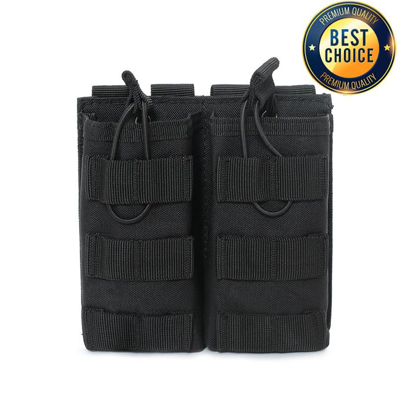 1000D Tactical Magazine Pouch Double/Triple/Quadruple Mag Pouch Airsoft Ak 7.62/5.56mm M4 Ar Rifle Hunting Accessories