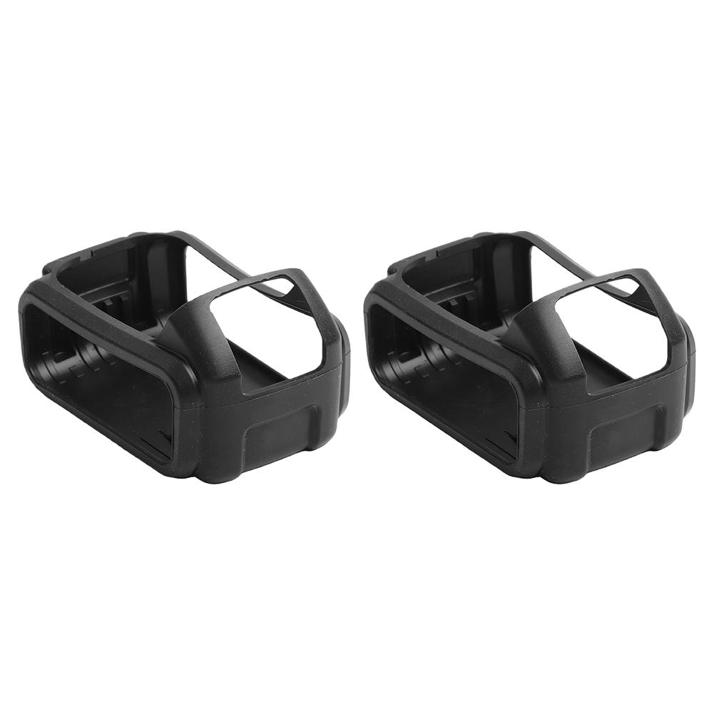 

2pcs Black Silicone Protect Case Cover Replacement Parts For 20V 4.0,5.0 Battery Protective Cover Accessories