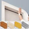 1pc 230x14cm Self Adhesive Wall Skirting Border Waterproof Anti-collision 3D Diamond Wallpaper Skirting Line Decor Home