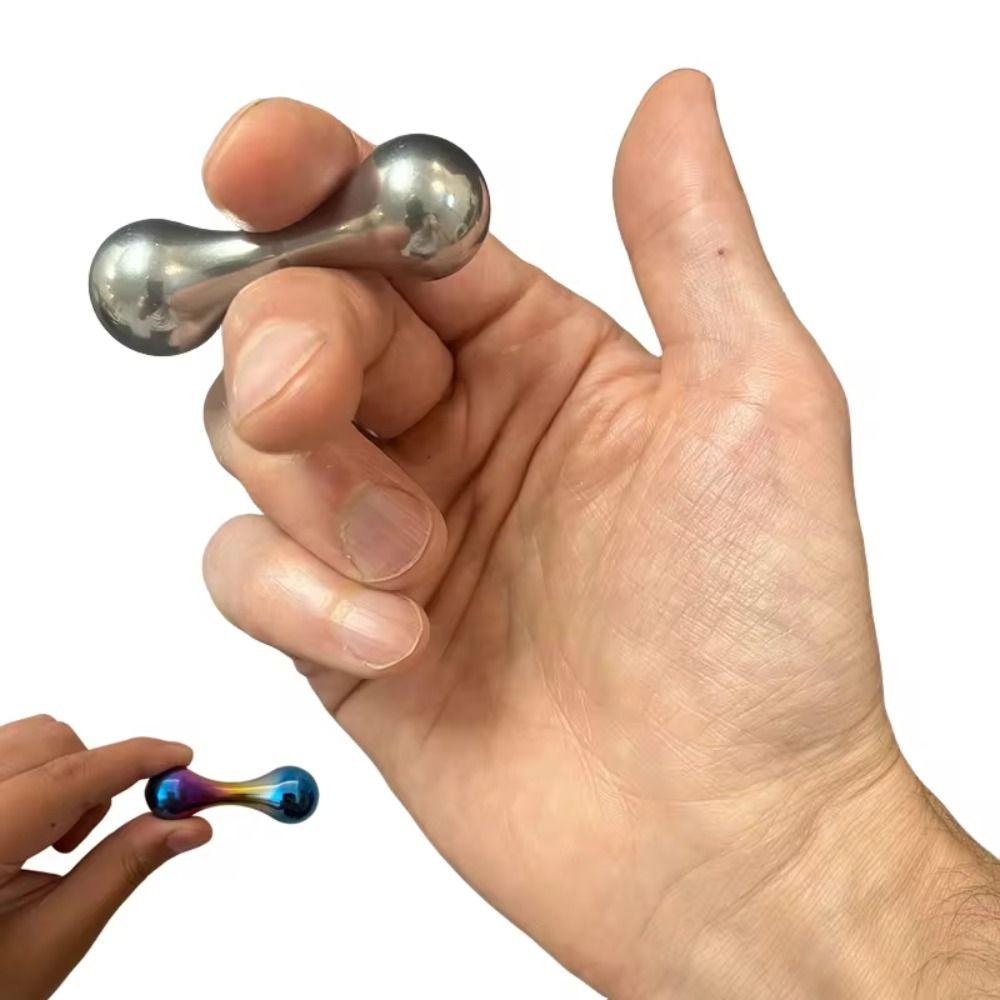 

Rotating Pen Spinning Simulator Titanium Zinc Zinc Alloy Bone Fingertip Spinner Knucklebone Spinner Children Color C