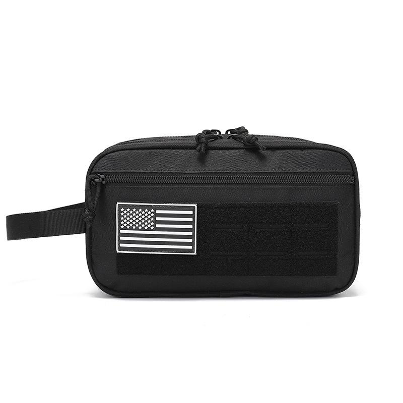 Tactical Waist Bag, Outdoor Tactical Toiletries Organizer Bag, Travel Bag Set, Storage Bag чёрный