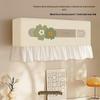 OIMG Decorative Wall-Mounted Air Conditioner Dust Cover and Wind Deflector