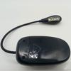 4 LED Reading Lamp Rechargeable and Flexible Gooseneck Nightlight Desktop Clip Light with Stand Music Stand Light