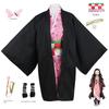 Demon Slayer Anime Costumes Tanjiro Nezuko Cosplay Zenitsu Agatsuma Shinobu Kocho Demon Slayer Cosplay Outfits