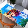 Gaming Mouse Pad Large Desk Mat Antislip Rubber Stitched Edges Tattooed Anime Girls Collage Art Print Extended Office Mat
