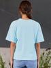 SORRY, TOO MUCH LOVE Angel Pineapple Tee_Blue
