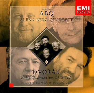 CD ANTONÍN DVOŘÁK, ALBAN BERG QUARTETT - String Quartets Op. 51 & 105 724355701329 EMI Classics 2001 Europe Classical Used