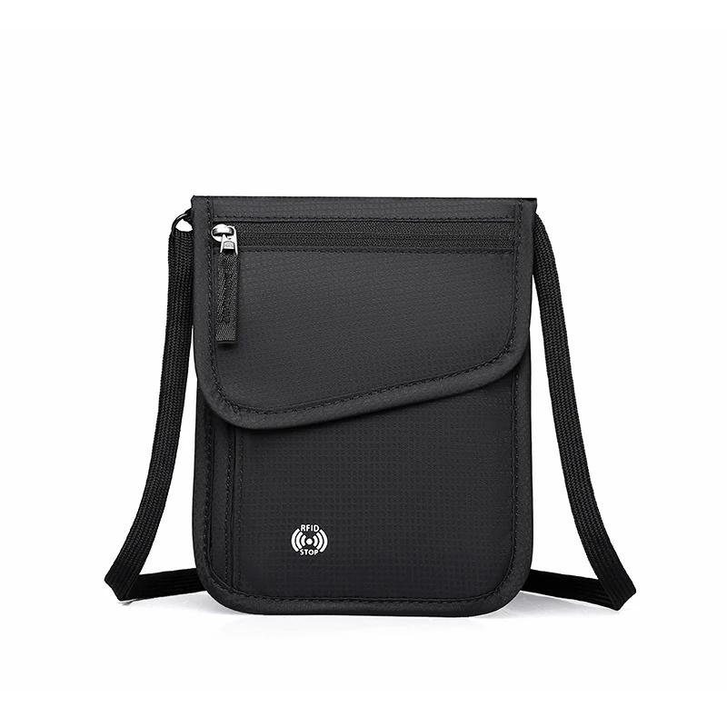 

1Pc Anti Rfid Shielding Bag for Car Key Phone Anti Theft Signal Blocker Neck Chest Pouch Id Card Storage Case Dropshipping
