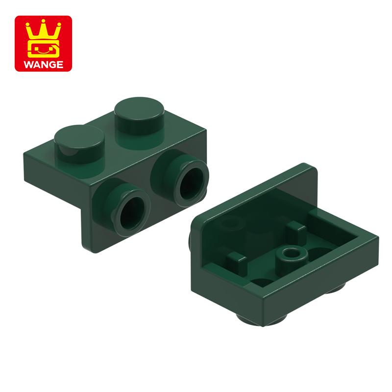 194Pcs/lot 99781 Bracket 1x2 - 1x2 Block Moc Colour Accessories Works With featuring Brick DO IT YOURSELF Children's Toy Assembly Parts