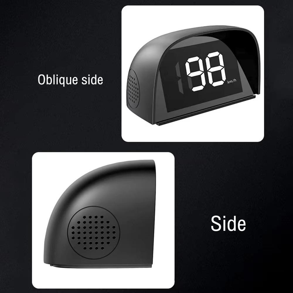 Plug&Play GPS Digital Speedometer HUD Vehicle Speed Meter  Fit All Car