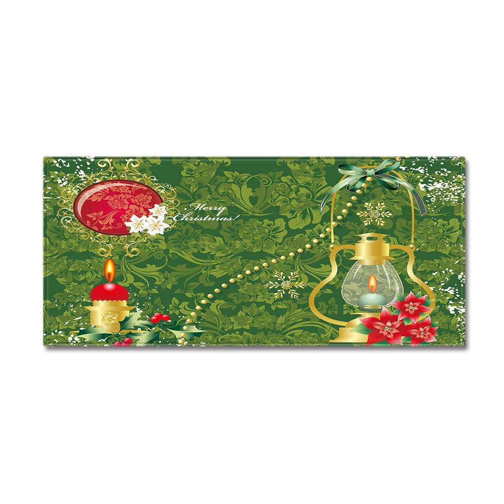 Christmas Kitchen Sand Carpet Doormat Long Floor Mat