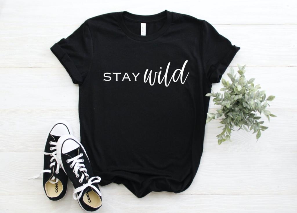 Stay Wild Unisex Graphic Tee
