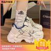 Internet Celebrity Popular Sports Shoes Women Breathable 2025 Autumn New Commuter Versatile Platform Fashion Dad Shoes Ins Tide