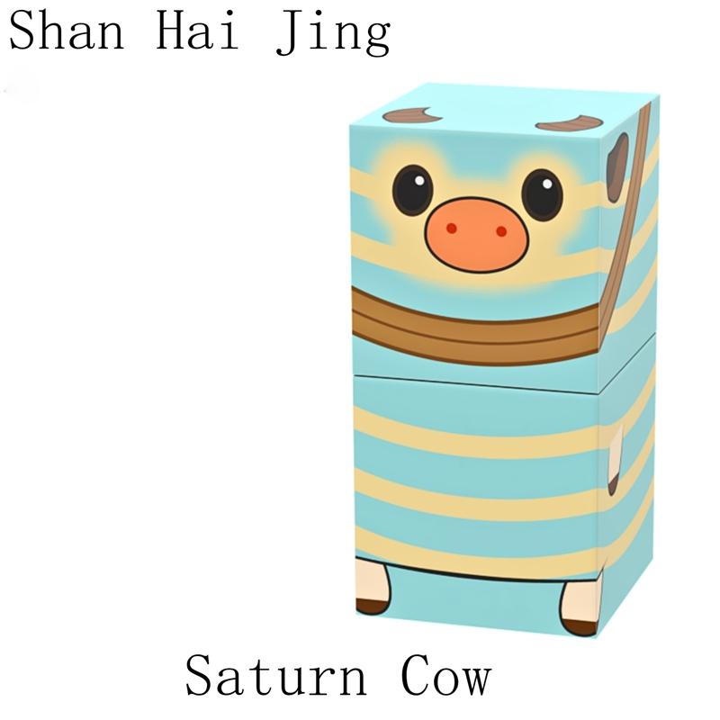 

Cute Cartoon Face Magnetic Cube Tung Tung Tung Sahur Small Ornaments, Combination Cubes Gift for Kids, Creative Model Decor