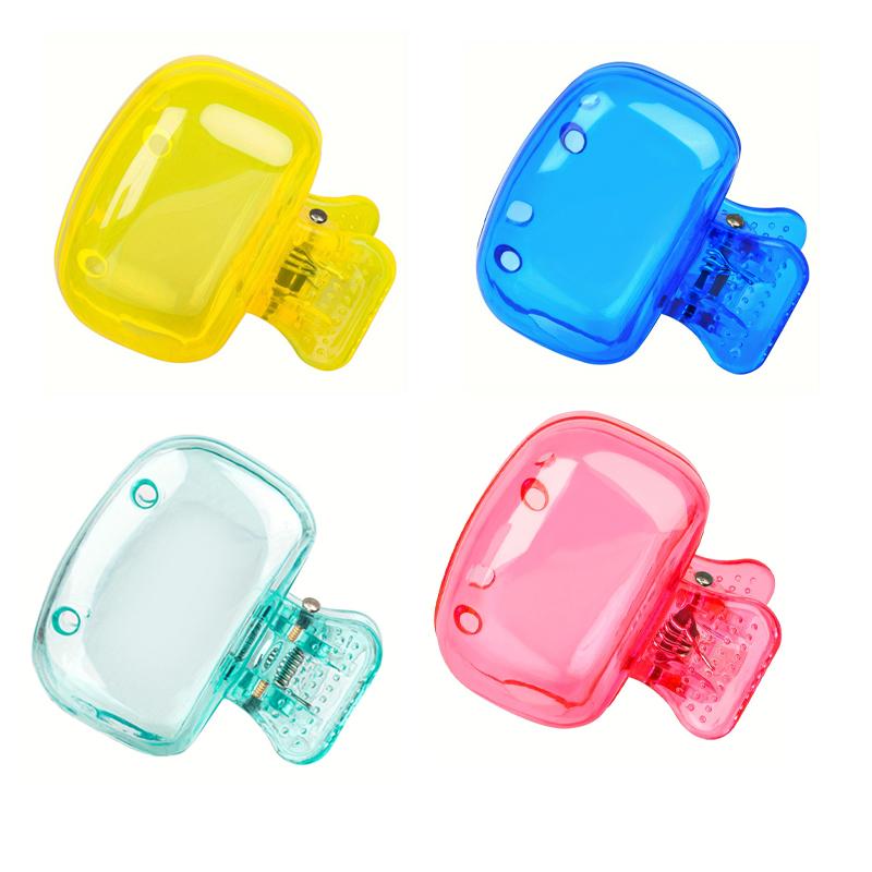 4pcs Travel Portable Essential Toothbrush Heads Cover Protective Holder Health Germproof Toothbrush Storage Clip Bathroom Tools