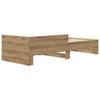 Bed Frame with Headboard Artisan Oak 80 x 200 cm
