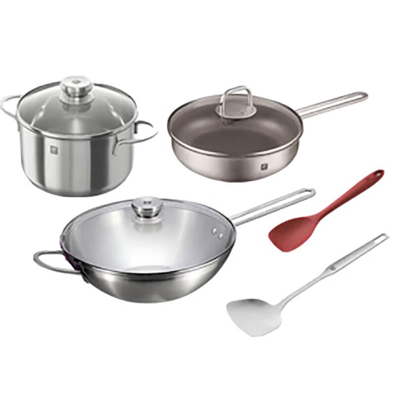 Zwilling TWIN Nova III 30cm Wok 5-Piece Cookware Set