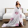 Nikke Doro Blankets Flannel All Season Portable Ultra-Soft Throw Blankets for Bedding Couch Plush Thin Quilt