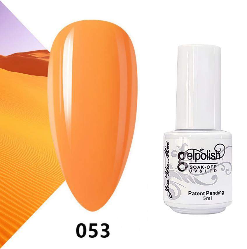 GELPOLISH Nail Art Set: Base, Top Coat, Transparent & White Gel Polishes