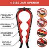 4 in 1 Bottle Wrench Labor-saving Bottle Cap Twister Durable Jar Opener  Everyday Use